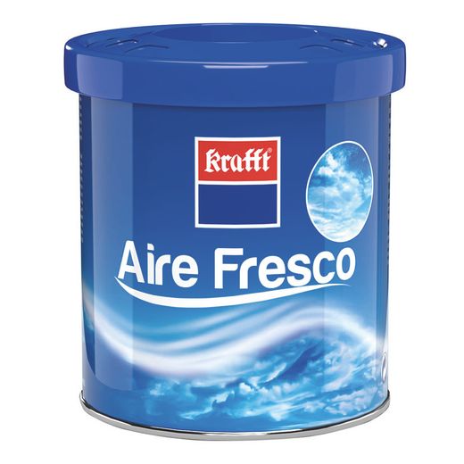 Ambientador en gel para coche Krafft  80 gr Aire fresco.