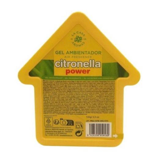 Aromatizador de ambiente em gel de citronela 100gr. 50580