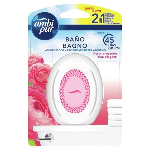 Ambi Pur Banheiro Flores Elegantes