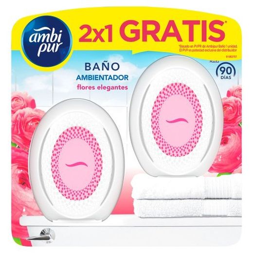 Ambipur Bany Flors Elegants Duplo