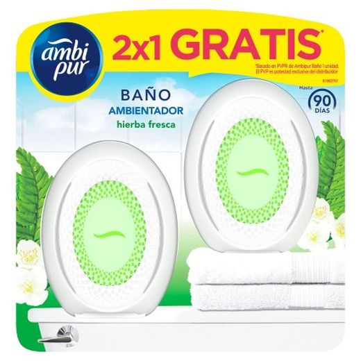 Ambipur Bany Herba Fresca Duplo