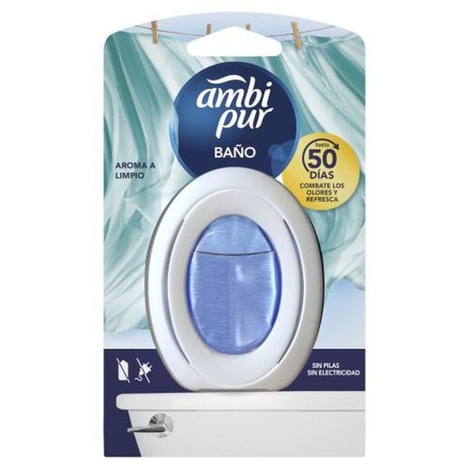 Banheiro com aroma limpo Ambipur