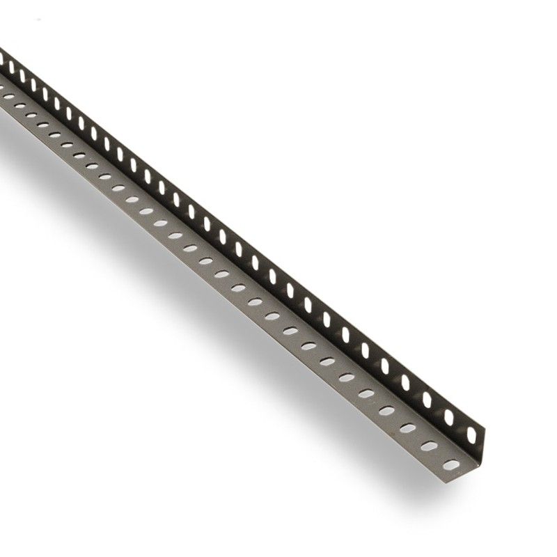 Angular ranurado gris estanterÃ­a modular SIMON RACK Angular Met Ranurado 35Mmx3Mt Gris