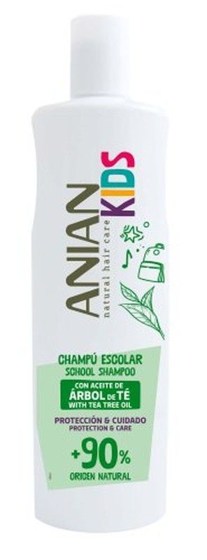 Shampoing scolaire pour enfants Anian Tea Tree 400