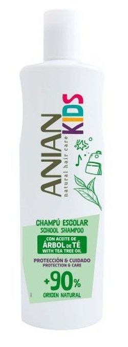 Shampoing scolaire pour enfants Anian Tea Tree 400