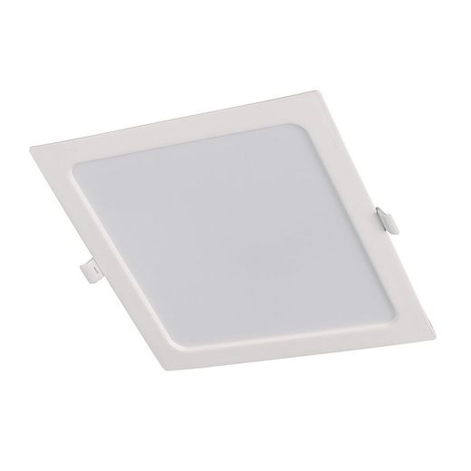 Aplique Cuadr.Empot. 6500K Led 18W Blanc