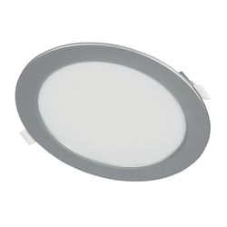 Apliqui Redond.Empot. 6500K Led 12W Plat