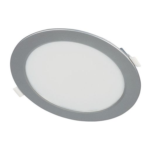 Apliqui Redond.Empot. 6500K Led 12W Plat