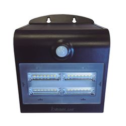 Aplique Solar Led 3.2W 4000K Ip65 Preto