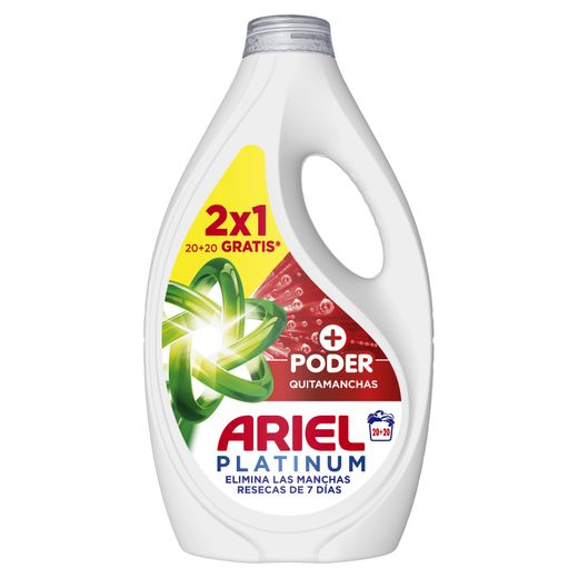 Ariel Liq. Platinum (20+20D) Extra Poder