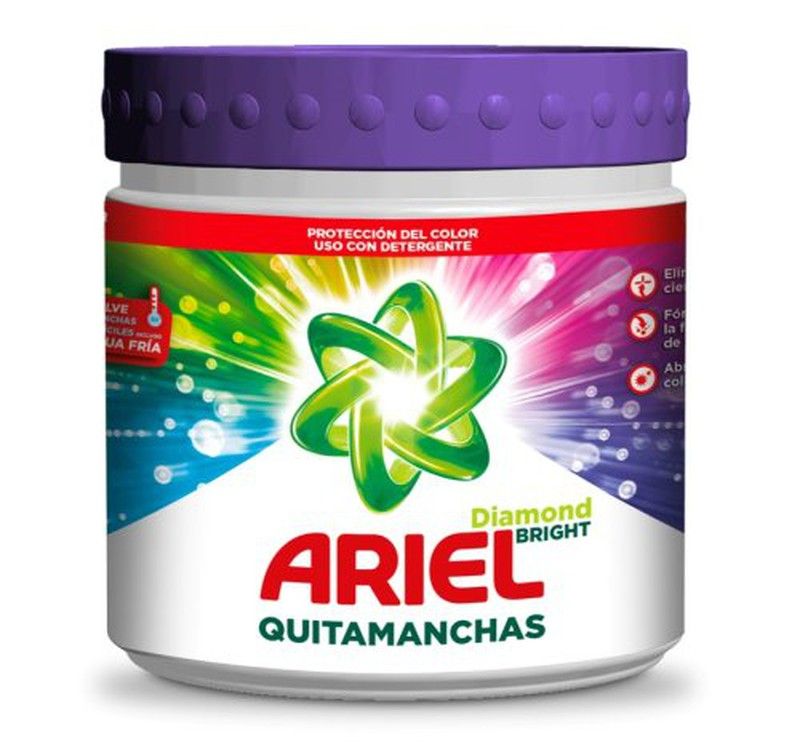Ariel Quitamanchas Color Polvo 500 — Ferreteria Drogueria Roure Juni