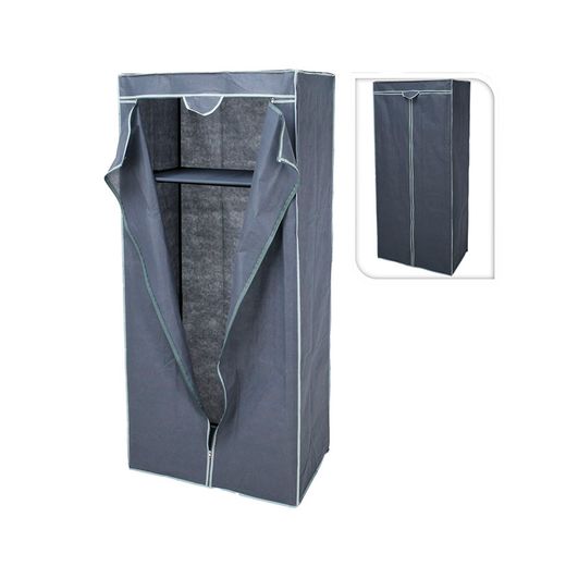 Armoire auxiliaire en toile 75X45X160 cm.
