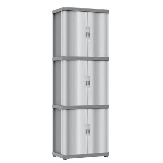 Armoire modulaire roulante en résine 3