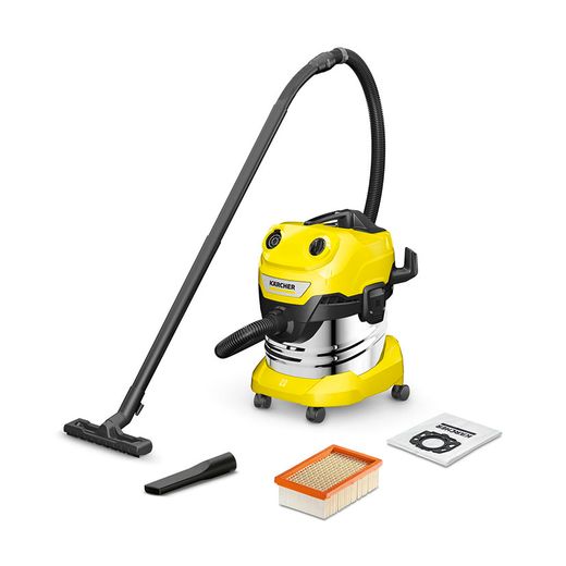 Aspirador Sec/Humit Wd4 S 20 L. Inox