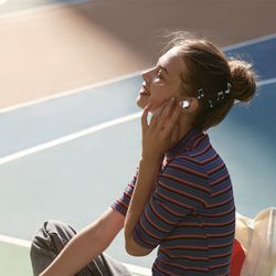 Auriculars sense fil TWS blanc