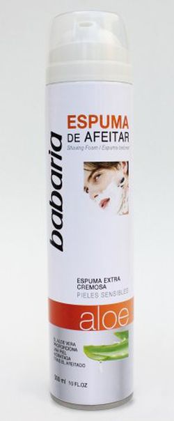 Mousse à raser Babaria Aloe Vera 300