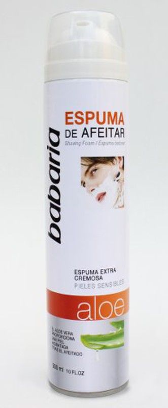 Mousse à raser Babaria Aloe Vera 300