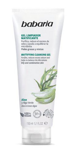 Gel nettoyant visage à l'aloe vera Babaria 150