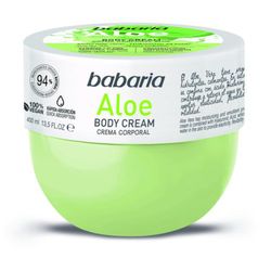 Babaria Body Cream Aloe Tarro 400
