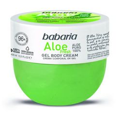 Babaria Body Cream Gel Aloe Pot 400
