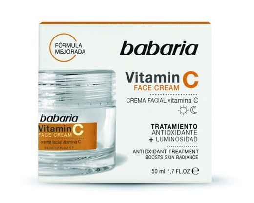Babaria Creme Facial Vitamina C Pote 50