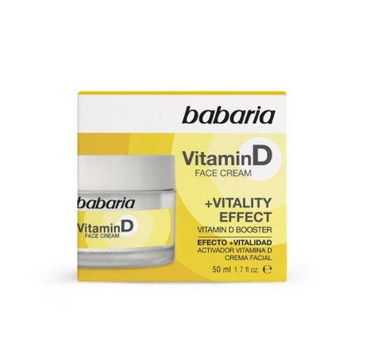 Babaria Face Crema Vitamin D Tarro 50