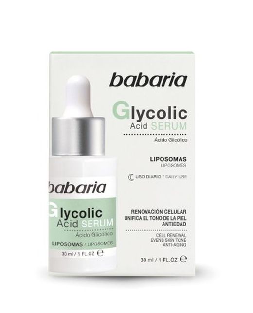 Sérum visage Babaria Glycolic Liposmas 30