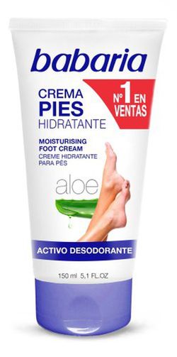 Crème hydratante pour les pieds Babaria 150