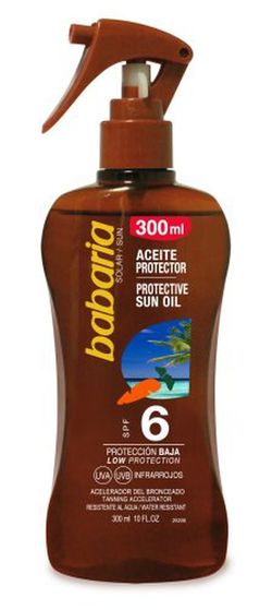 Babaria Sol Aceite Zanah Pistola 300 F-6