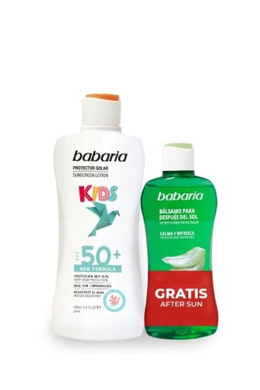 Babaria Sol Niños Leite 200 F50+ + Pós