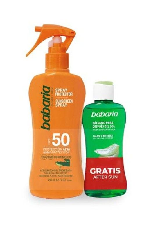 Babaria Sol Pistol Aloe 200 F50 + Pós