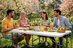 Banco de polietileno 182x28x43 cm