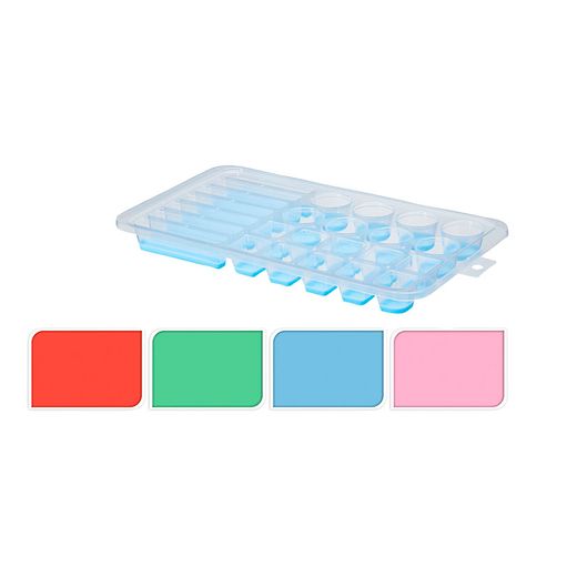 Bandeja Cubitos Hielo Color Surtido
