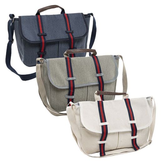 Sac bandoulière L 3 couleurs assorties