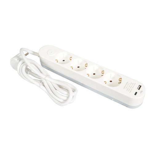 Base C/Inter. 4 Tomas Usb A+C Duolec