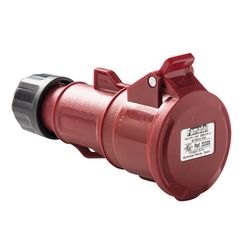 Prise et fiche industrielle FAMATEL. Base Mobile 3P+N+T 16A 380-415V