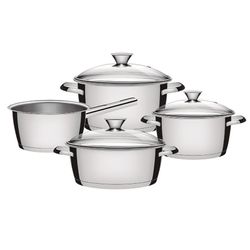 Bateria cuina 4 peces inox. Allegra