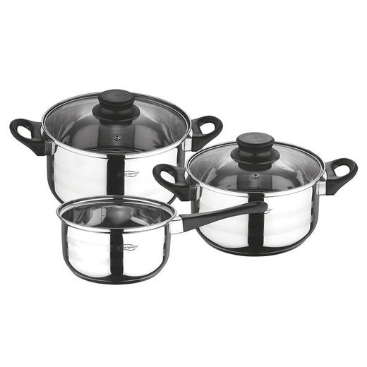 Bateria cocina 5p acero inox Palma