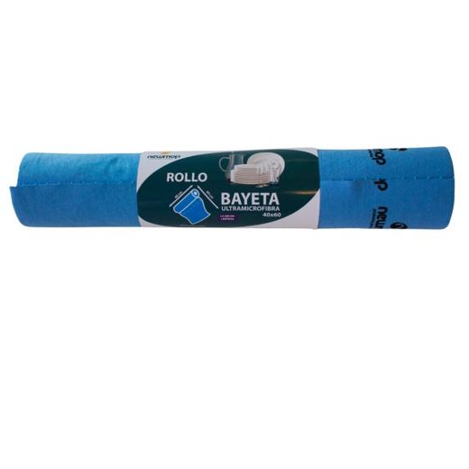 Rouleau de chiffon ultramicrofibre bleu 2 m 436