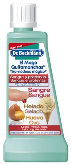 Removedor de manchas de sangue/leite/ovo Beckmann