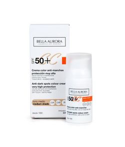 Bella Aurora CC Couleur Moyenne 30 Ml. 50+