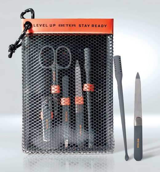 Kit de Manicure Laranja Beter R-11018