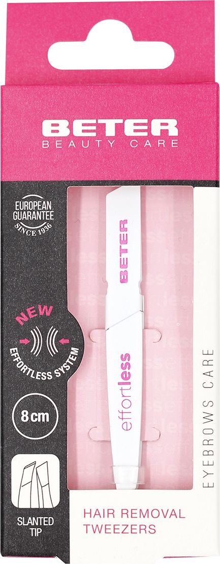 Beter Pinza Depilar 8cm Effortless 09133