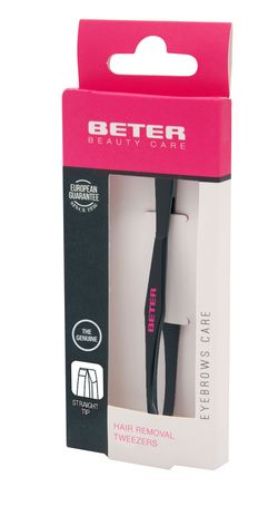 Beter Pinça Negra Blister R-34003