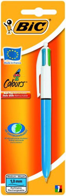 Stylo Bille Bic 4 Couleurs (Sac 1)