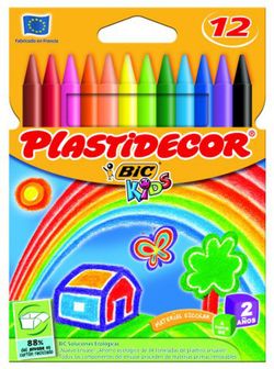 Bic Plastidecor Infantil 12 Colors