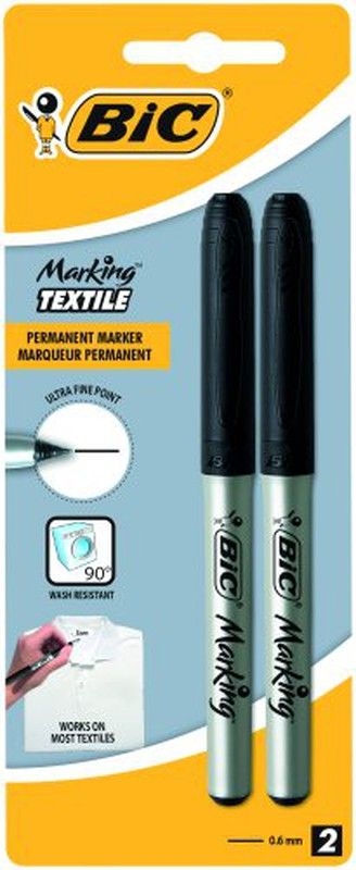 Bic Rotulador Ropa Textil 2Un.