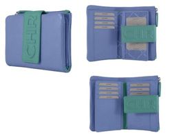 Carteira de couro Cacharel 14x9 Typog16a