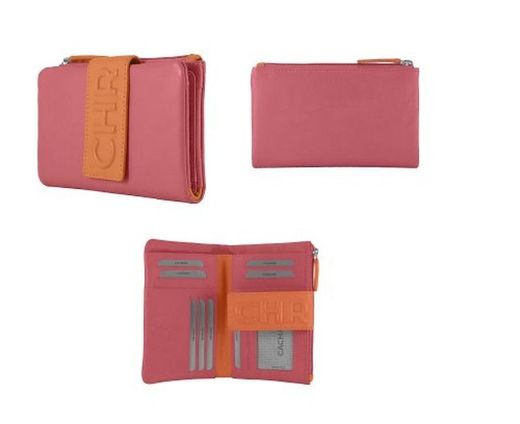 Carteira de couro Cacharel 16x10 Typog82n