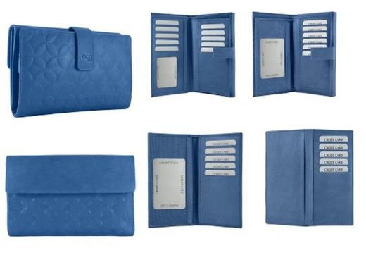 Carteira de couro Acq Portofino 48a 18x10